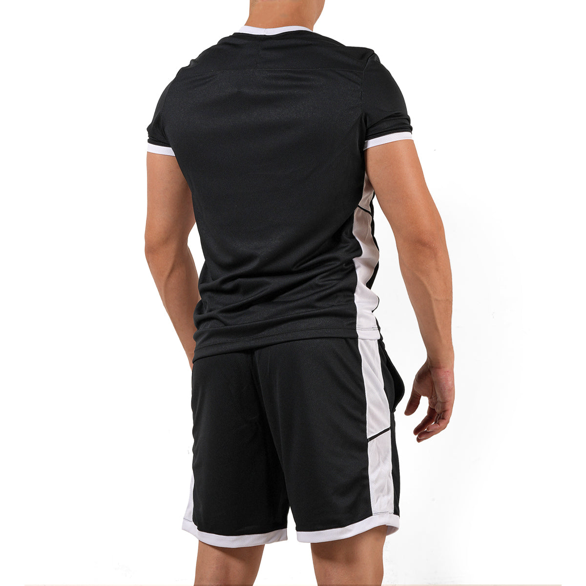 Conjunto Nike Bermuda + Camisa Dry Fit - Preto