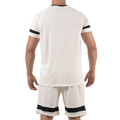 Conjunto Nike Bermuda + Camisa Dry Fit - Branco