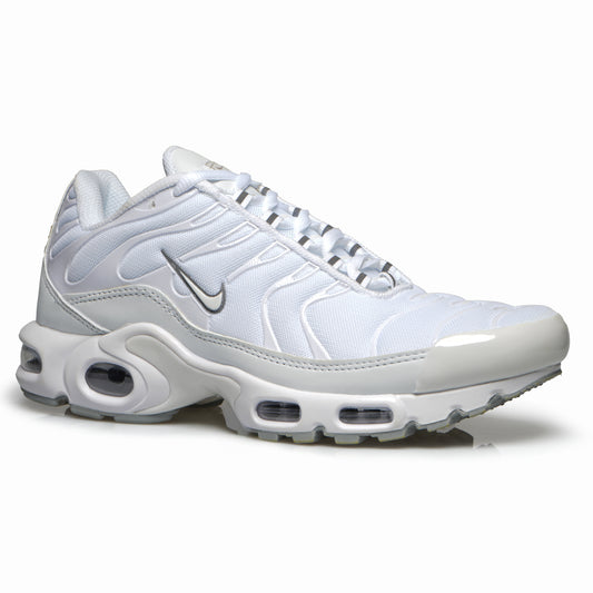 Air Max Tn Plus Importado Premium - Triple White